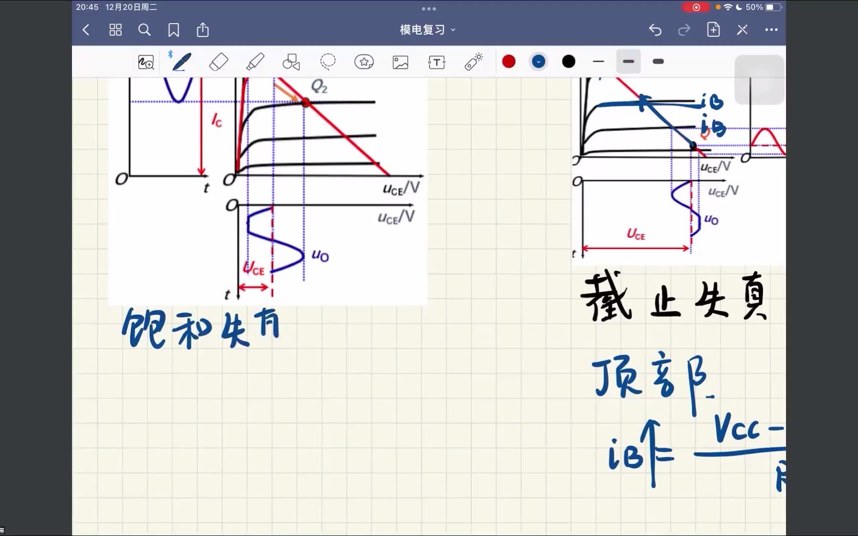 [模电速成]6.截止失真、饱和失真哔哩哔哩bilibili