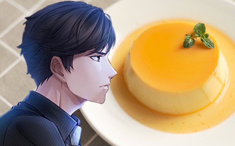 还原恋与制作人李泽言同款布丁,果然总裁做的就是好吃