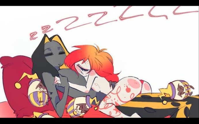 [图]PENTIOUS AND CHERRY'S GOOD DREAMS 😍 (Hazbin Hotel comic dub)