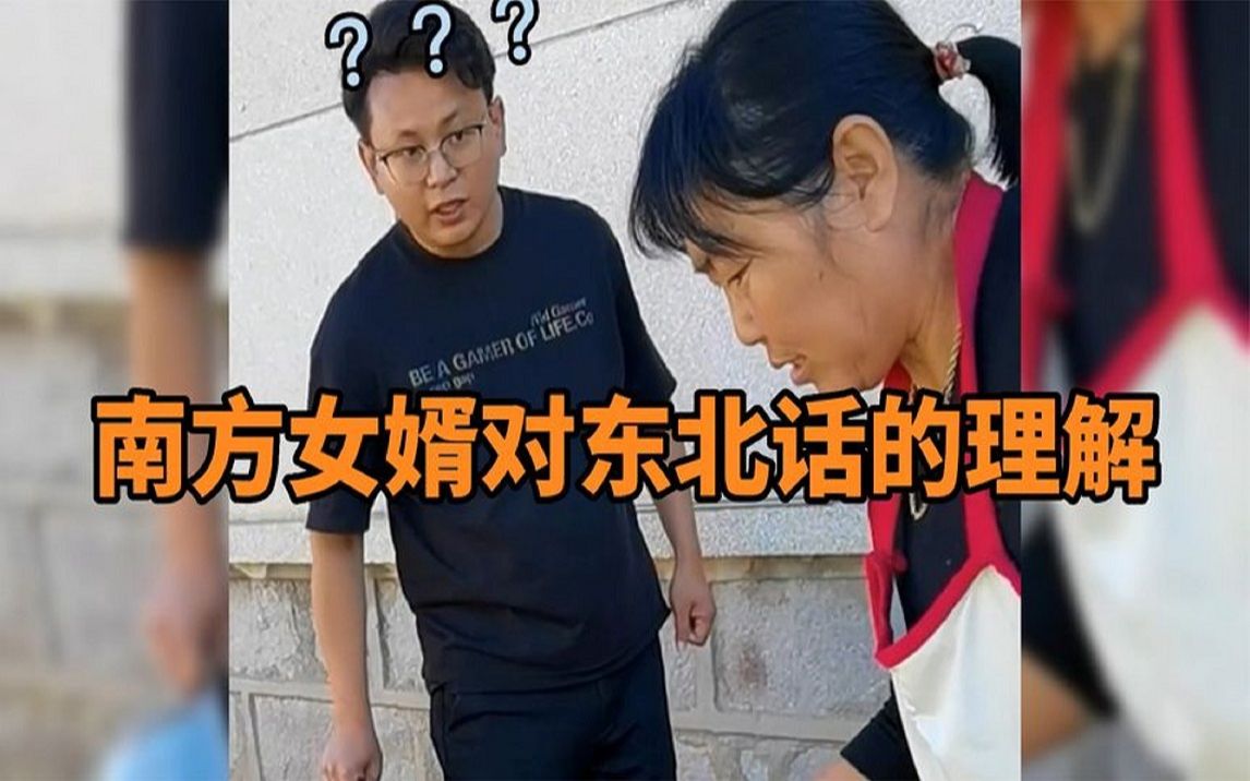 盘点南方女婿对东北话的理解,总感觉哪里做错了