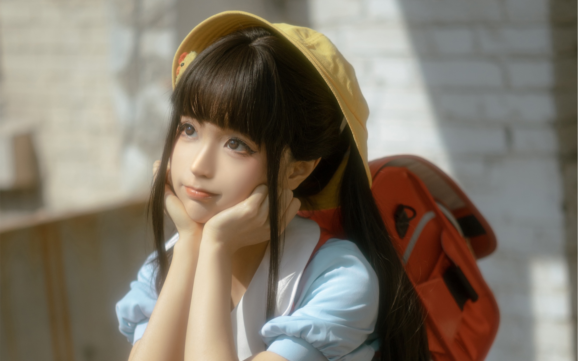 蠢沫沫cos小黄帽欢迎白嫖