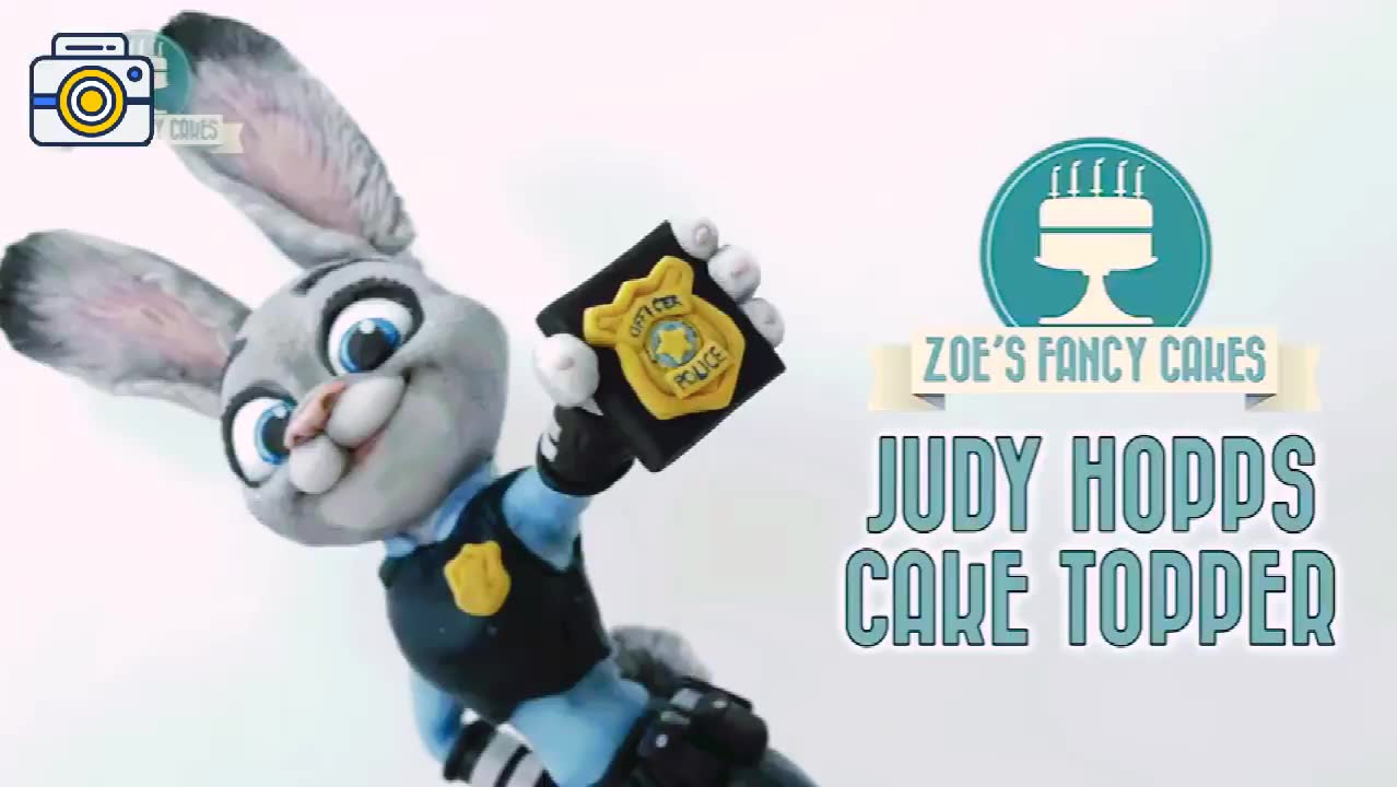 创意主题蛋糕疯狂动物城朱迪