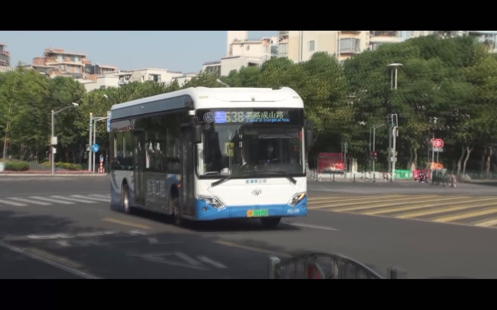 上海公交 浦东杨高 638路 w0j-055