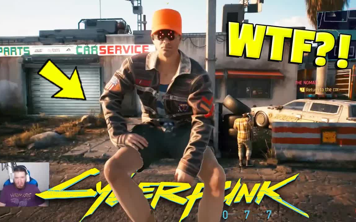 赛博朋克2077搞笑时刻1