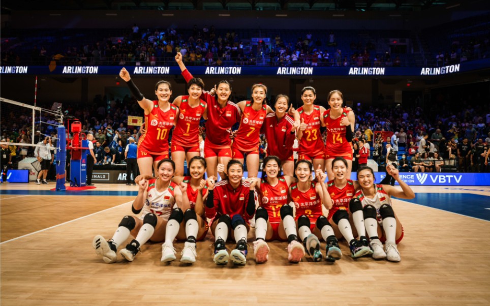 宣传物料 | China Are Back in Final 4 of the VNLfinals哔哩哔哩bilibili