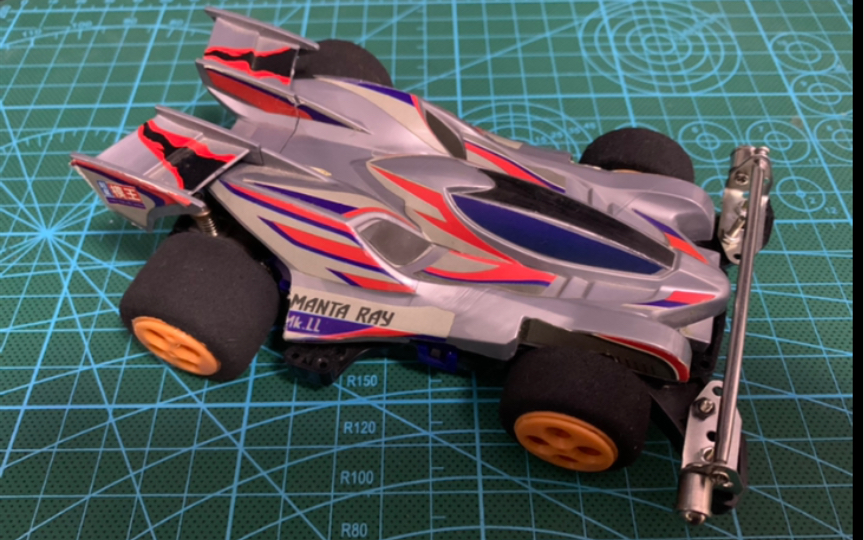 【街头迷你四驱车】滚珠防撞杆的魔鬼鱼