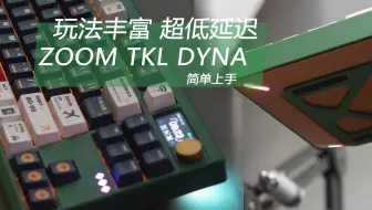 客制化键盘不就是图个好玩！？ZOOM TKL DYNA简单上手
