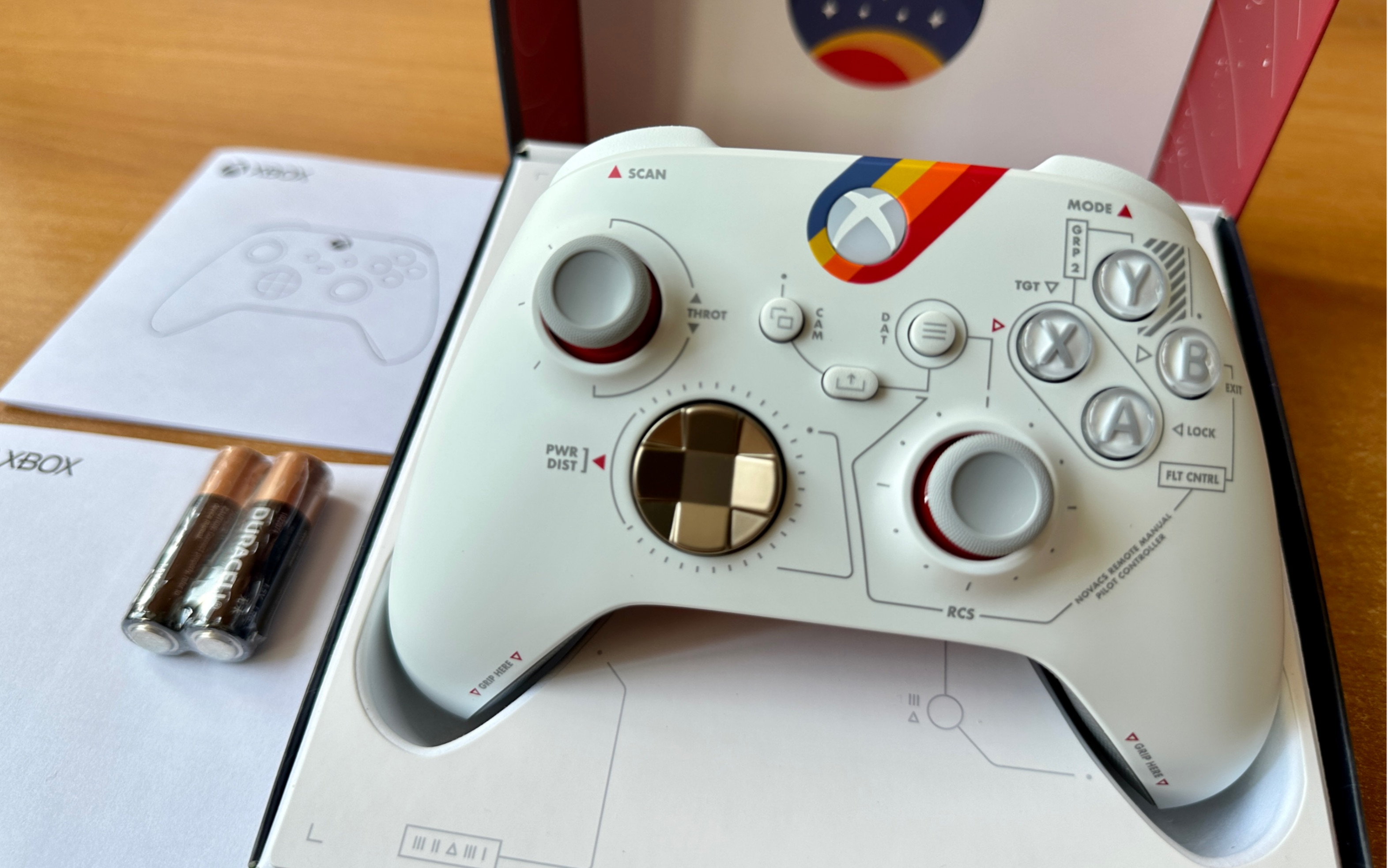 《星空starfield》限定款xbox手柄沉浸式开箱