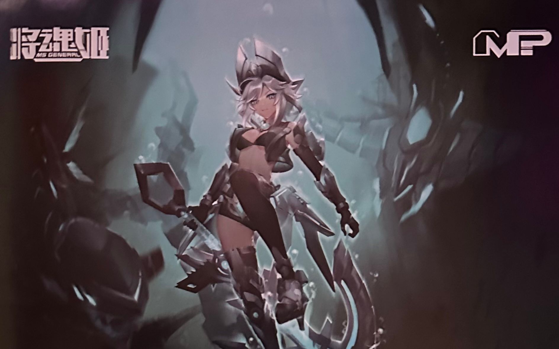 卓匠将魂姬 贪婪会场特别配款 拼装建议分享(2)武器部分 机械兽鲨鱼