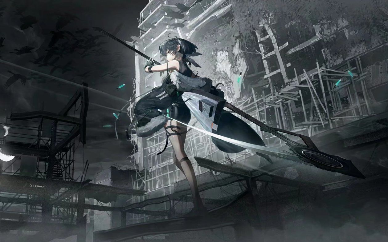 活动作品明日方舟距离你通关大锁只需一个羽毛笔