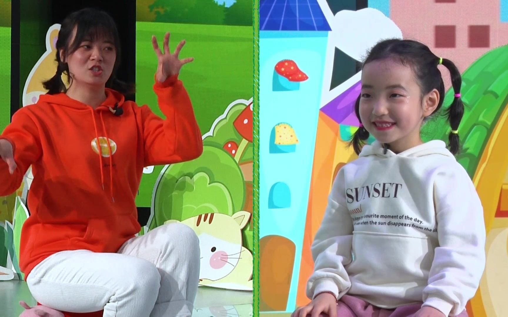 太原教育电视台宝贝向前冲栏目组七嘴八舌说起来