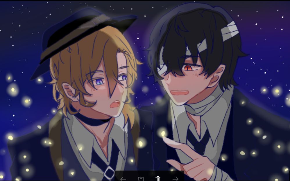 【文豪野犬手书】双黑的六等星の夜