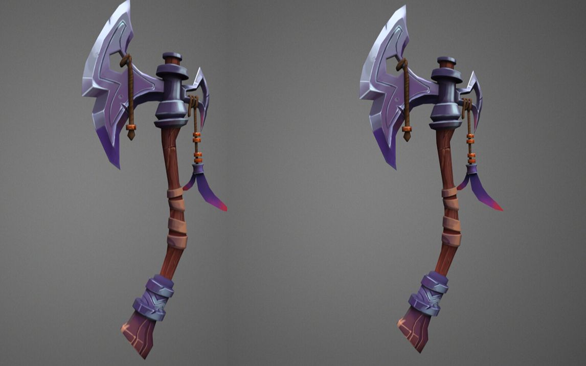 【maya建模】零基础入门武器斧头建模制作