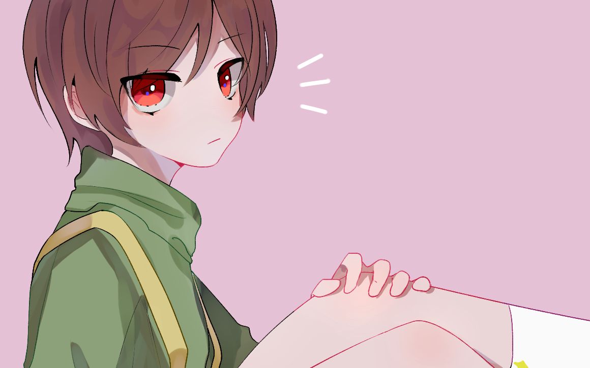 板绘给chara换了件衣服绘画过程