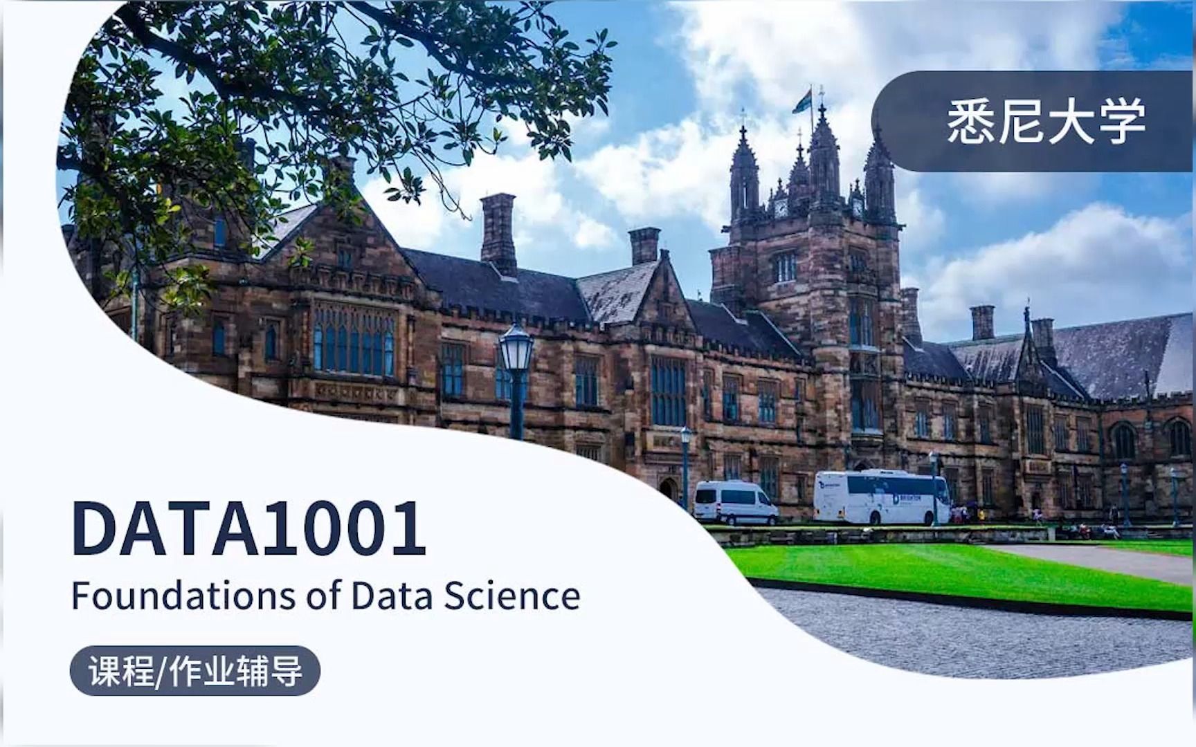 [图]悉尼大学DATA1001-Foundations of Data Science数据科学基础课程及作业辅导