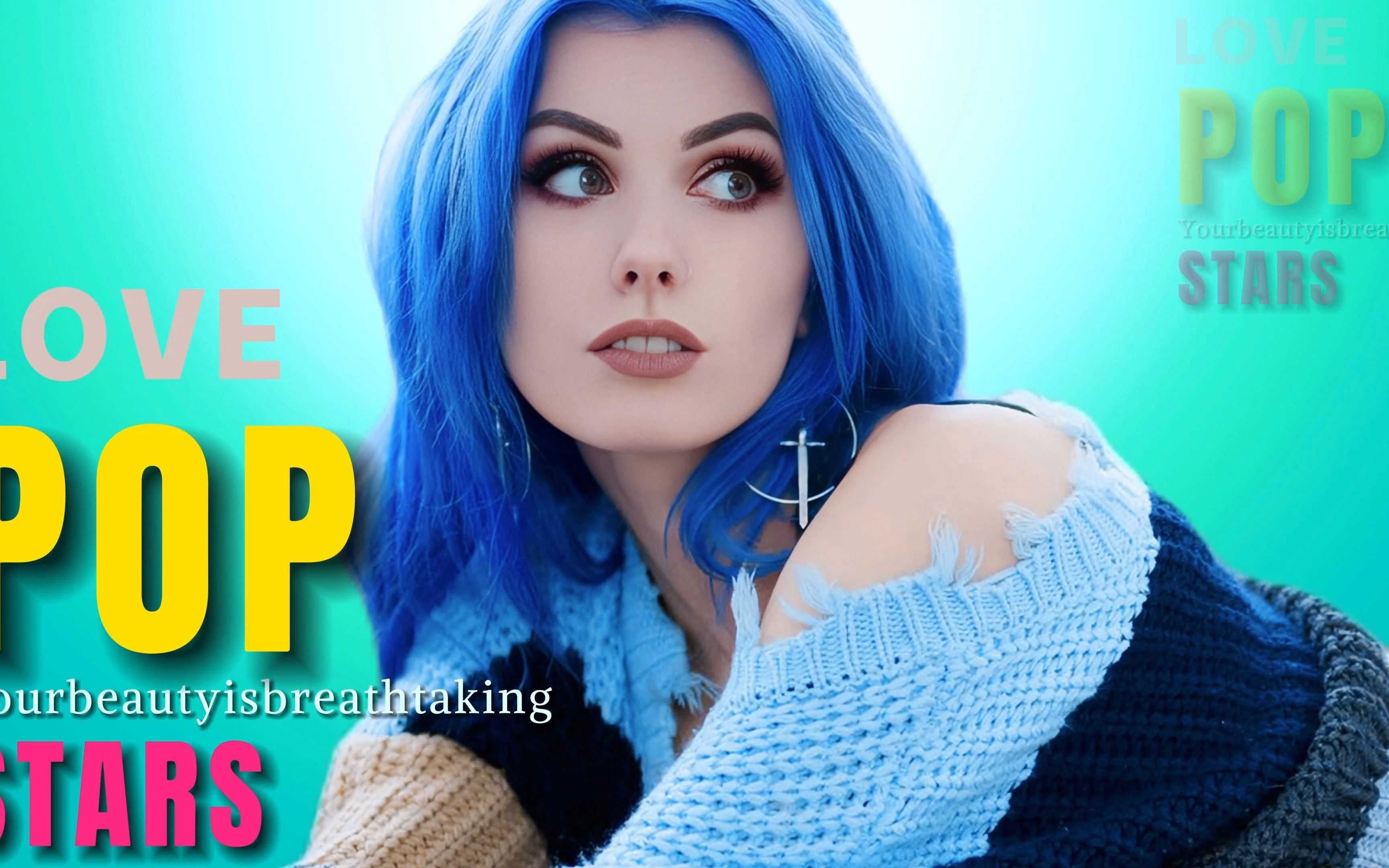 视觉盛宴!pop/stars混剪9大最美网红,谁才你心中的女神?