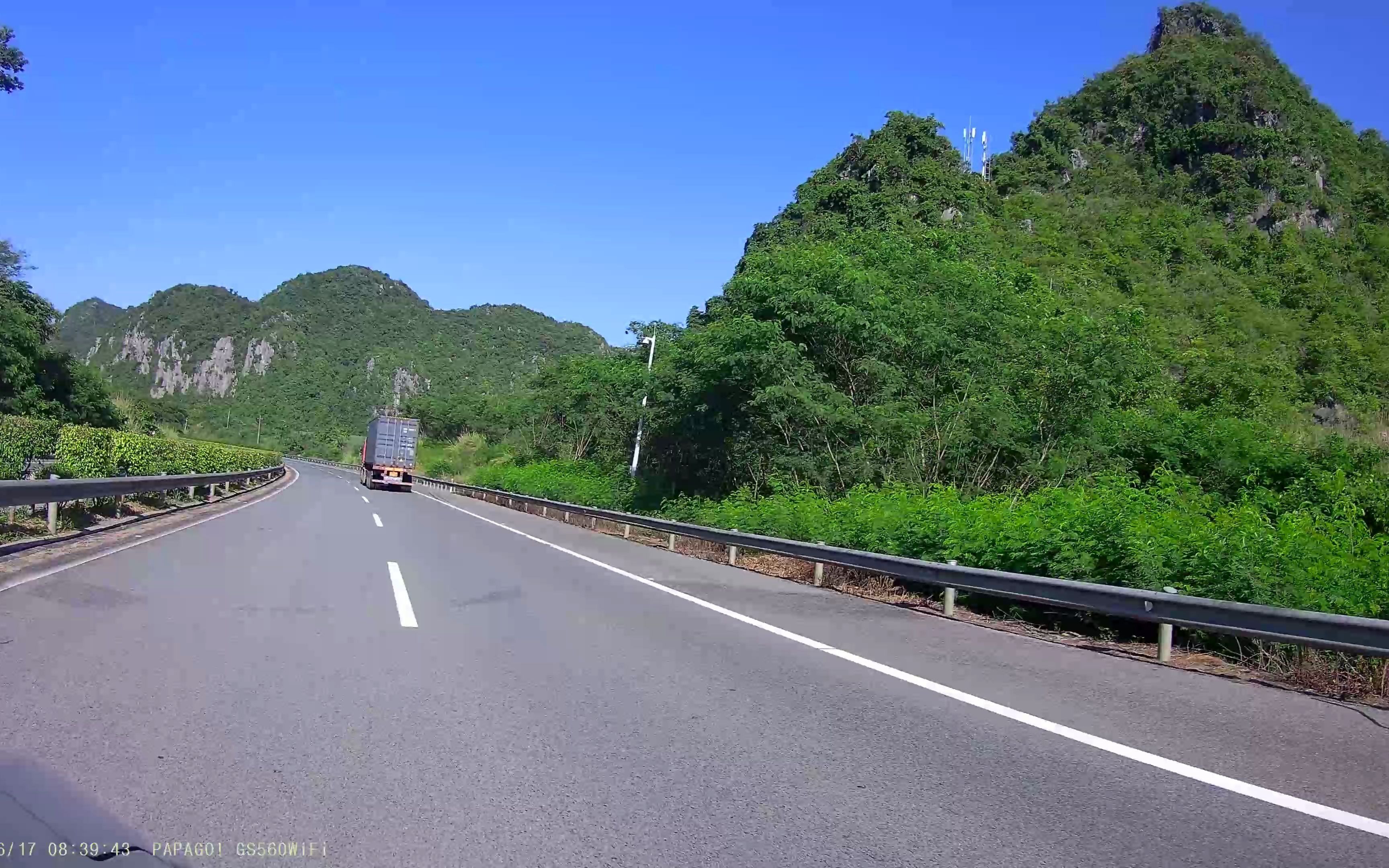 小车自驾广西最美公路游-2021年6月17日南宁-明仕田园-德天跨国瀑布