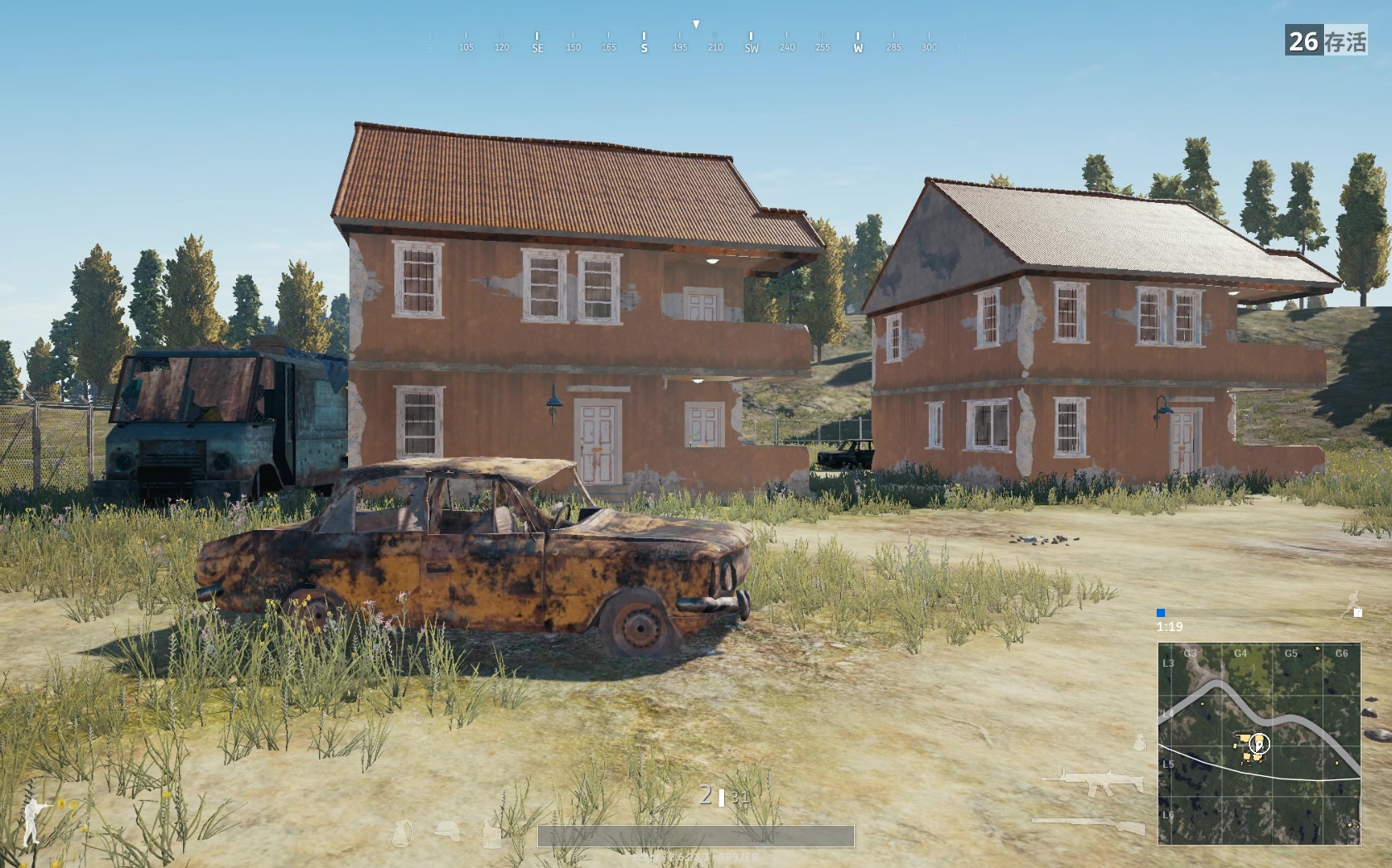 无意中发现的吃鸡技巧!———透视!