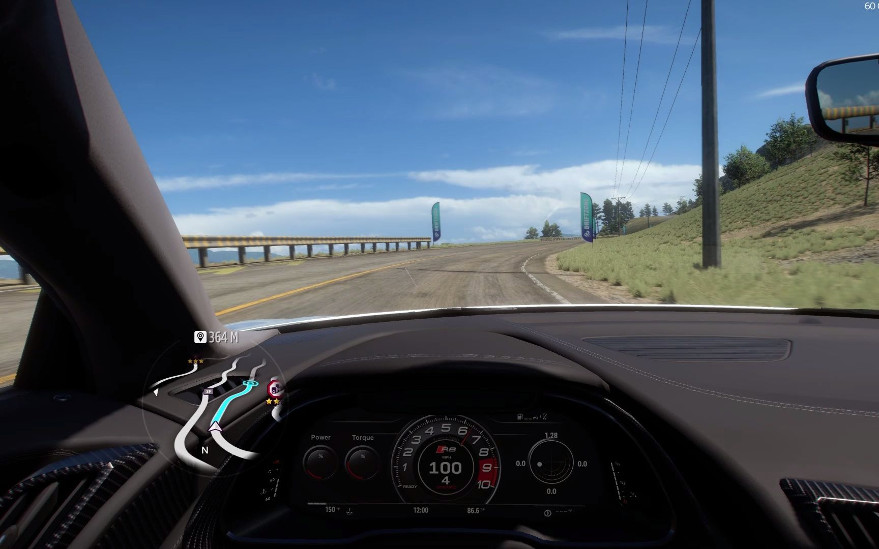 奥迪r8 v10 plus (第一人称无方向盘视角)