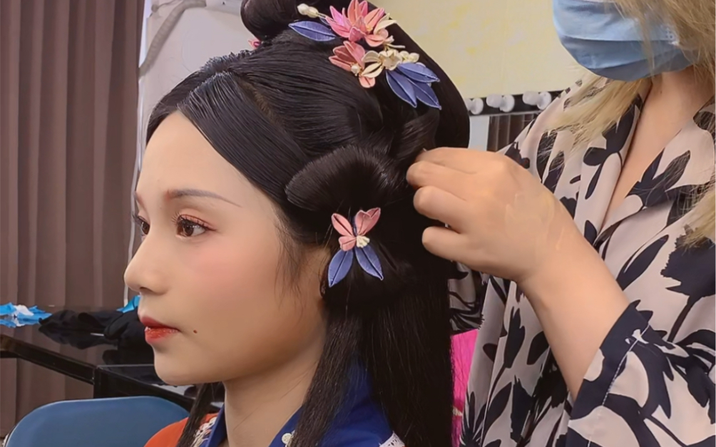 影视古装造型分享9595韶关华仔影视化妆培训|汉服妆容造型