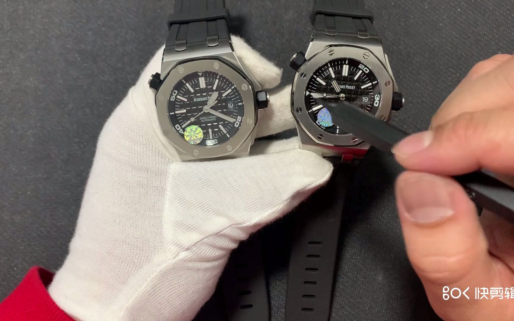 jf爱彼皇家橡树15710复刻表对比皇家橡树15703复刻手表详细测评