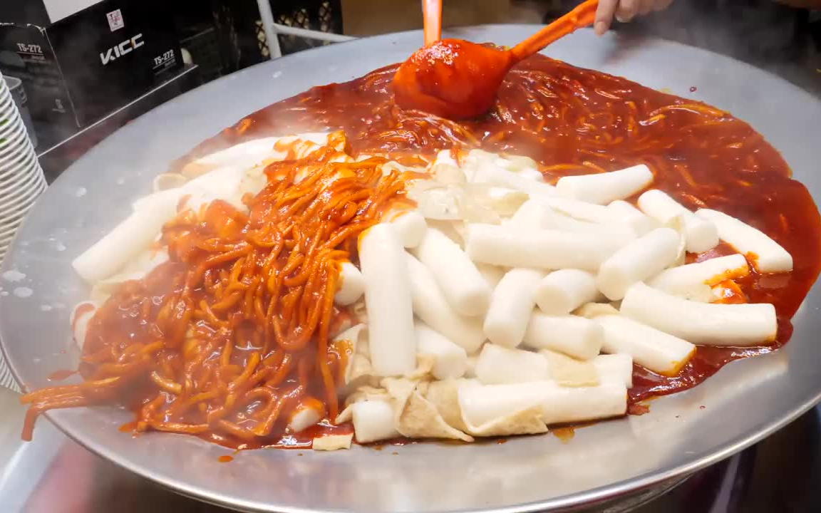 韩国街头美食 年糕鱼饼