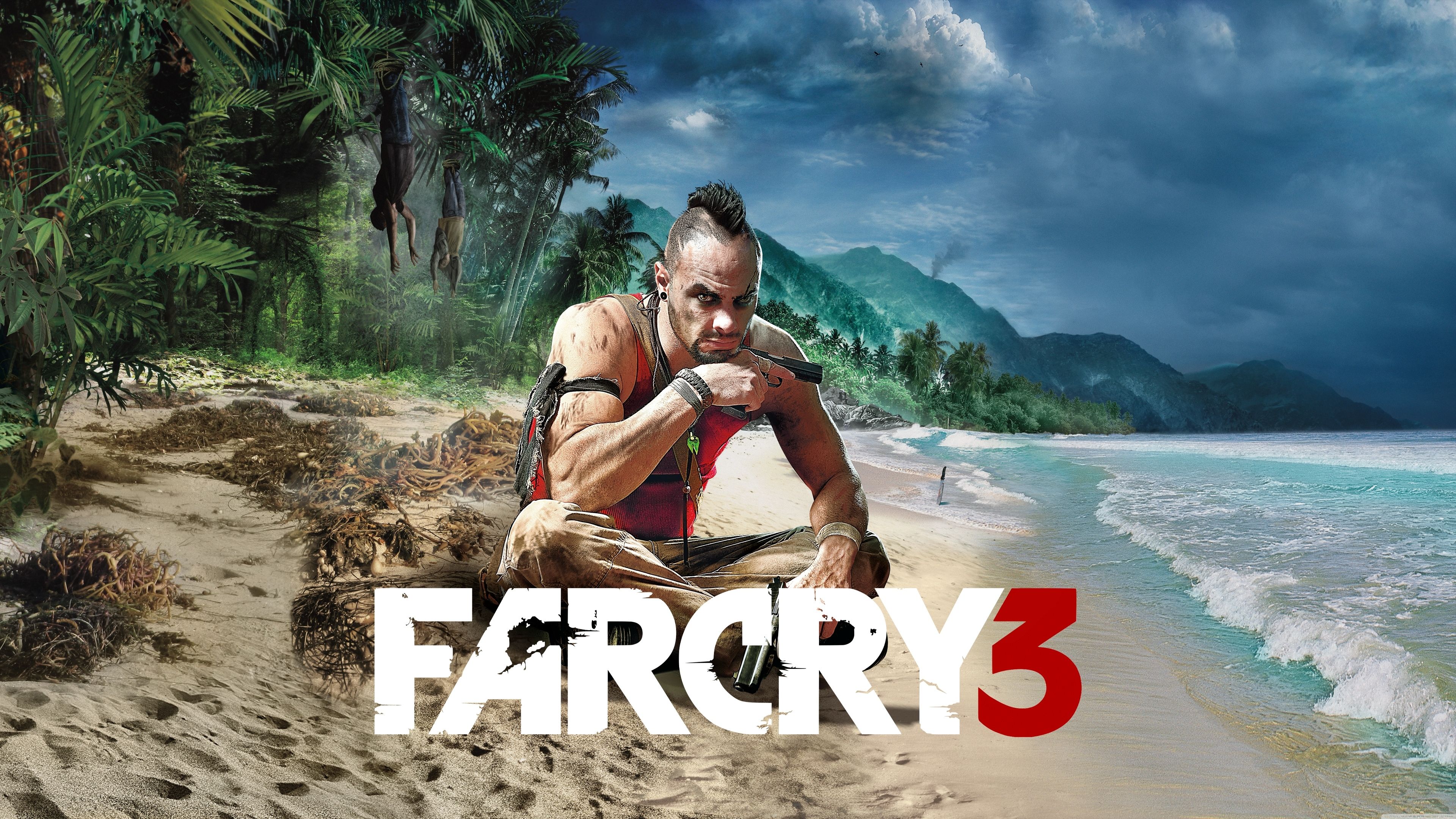 《孤岛惊魂3》困难难度 4小时 22分 12秒 最速通关speedrun far cry 3