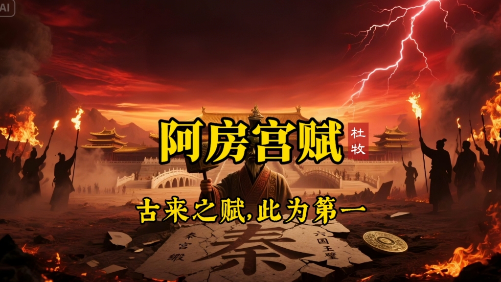 杜牧《阿房宫赋》—朗诵版