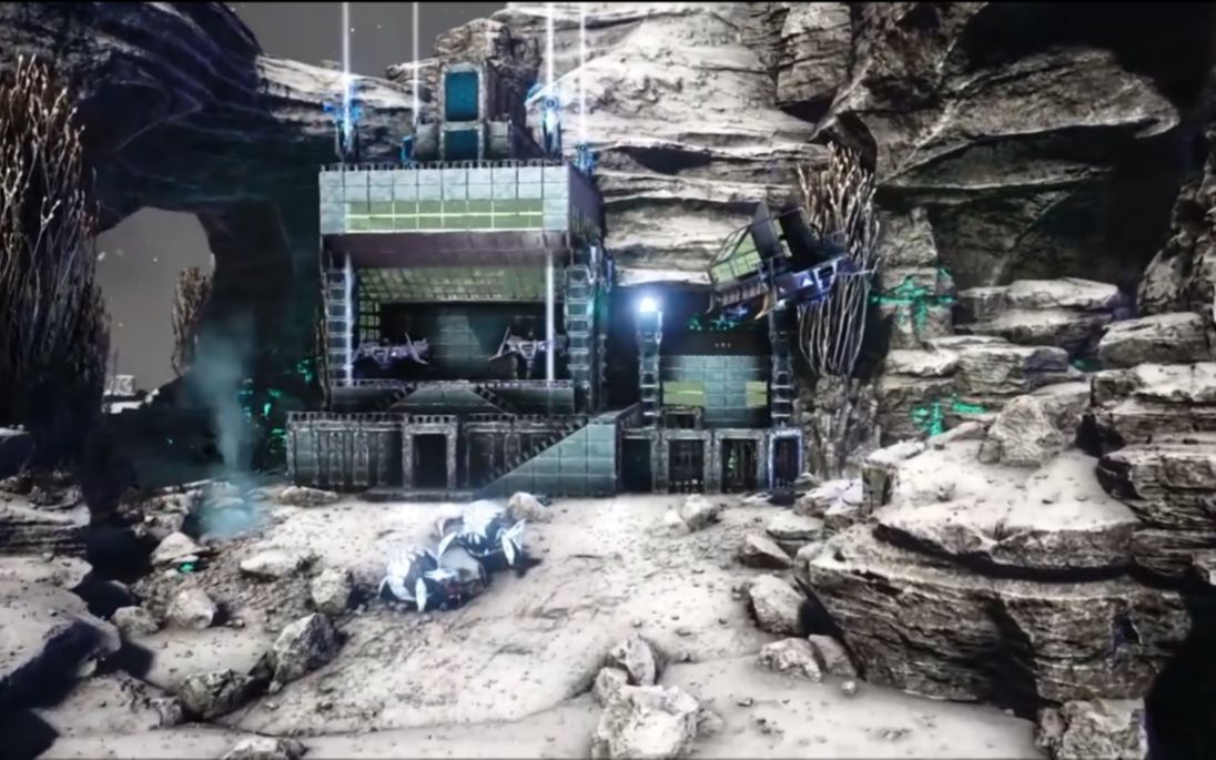 方舟建筑:创世纪月球泰克空间站(附泰克飞船的一种改造方式)