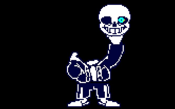 【动画】sans战,但是是困难模式 二阶段(预览)_哔哩哔哩_bilibili