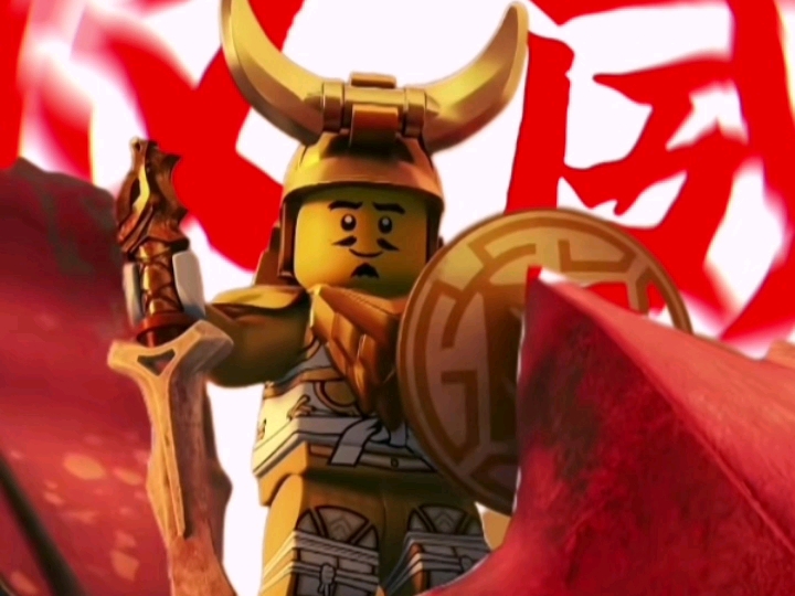 幻影忍者吴大师年轻权威头像 乐高幻影忍者