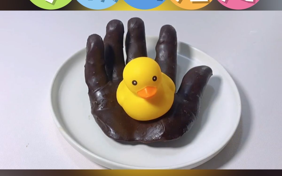 火遍全网的巧克力手模,我来了