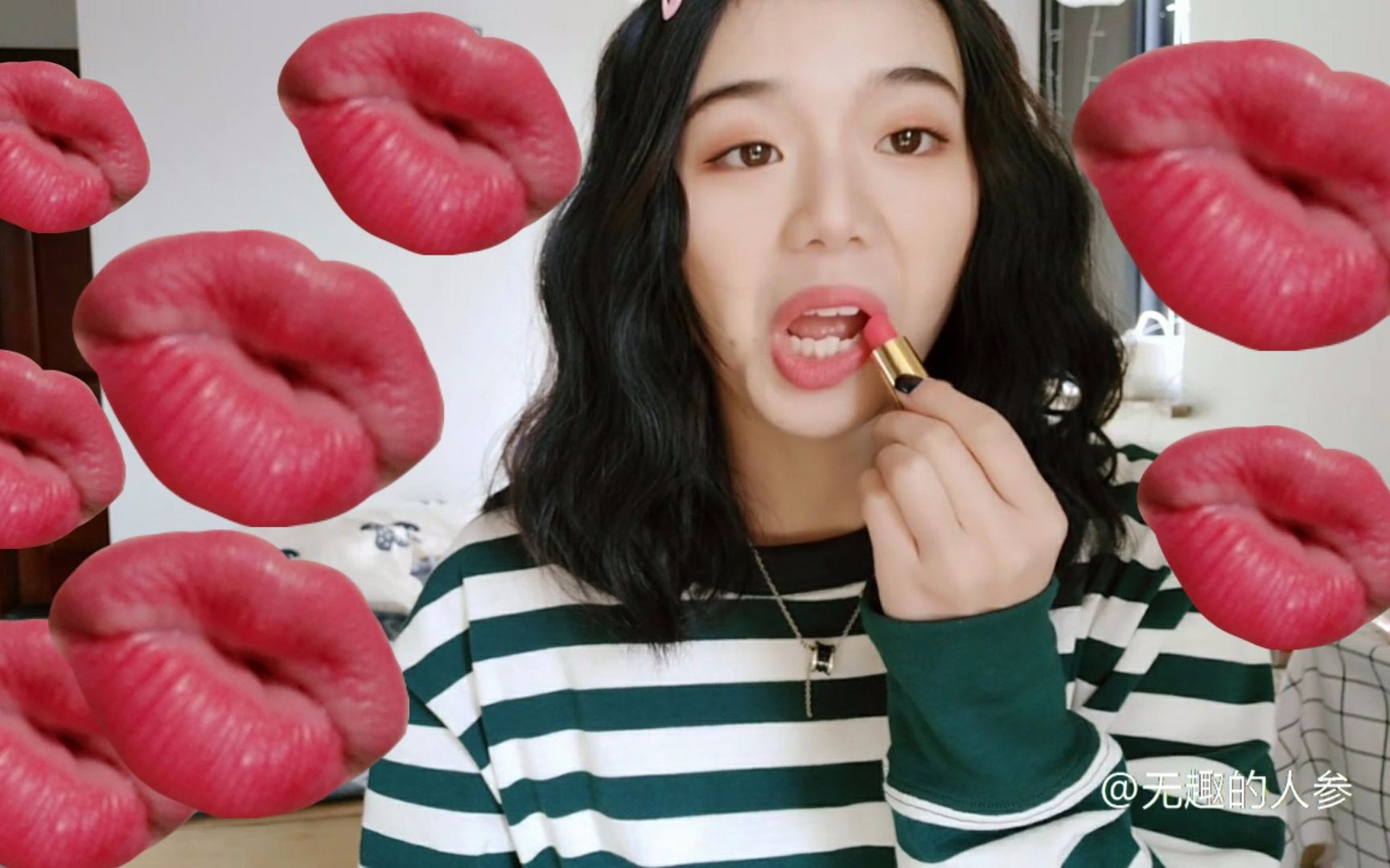 【tangyuan】关于春天的口红试色 i 求你一定要来欣赏我的大嘴巴子!