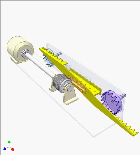 齿条齿轮机构6c