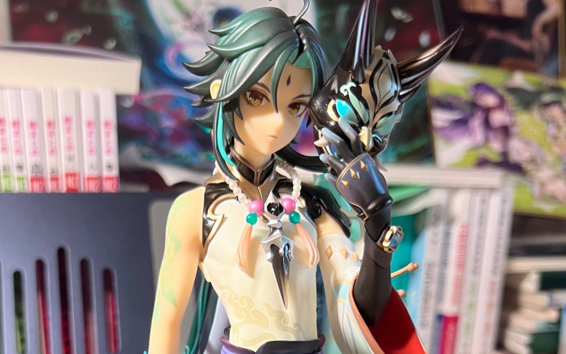 【原神】魈手办开箱了!魈宝!好可爱!