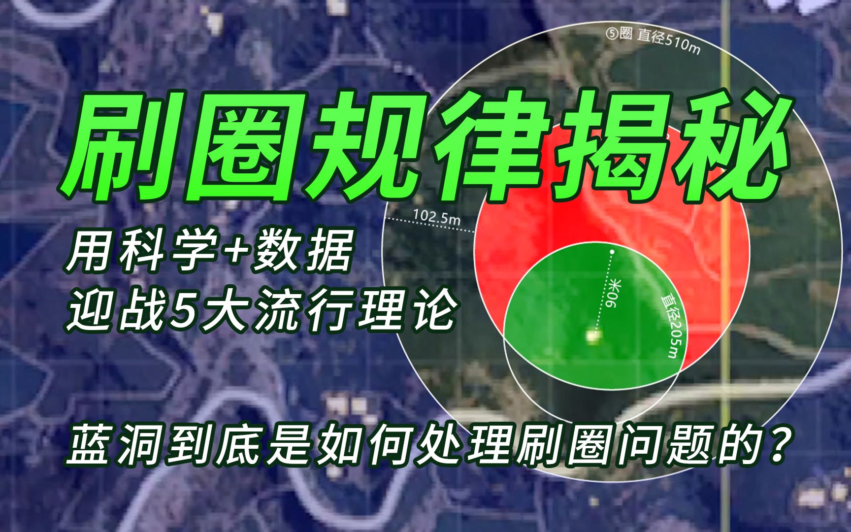 刷圈规律揭秘,用科学+数据迎战5大流行理论,蓝洞到底是如何处理刷圈问题的?哔哩哔哩bilibili