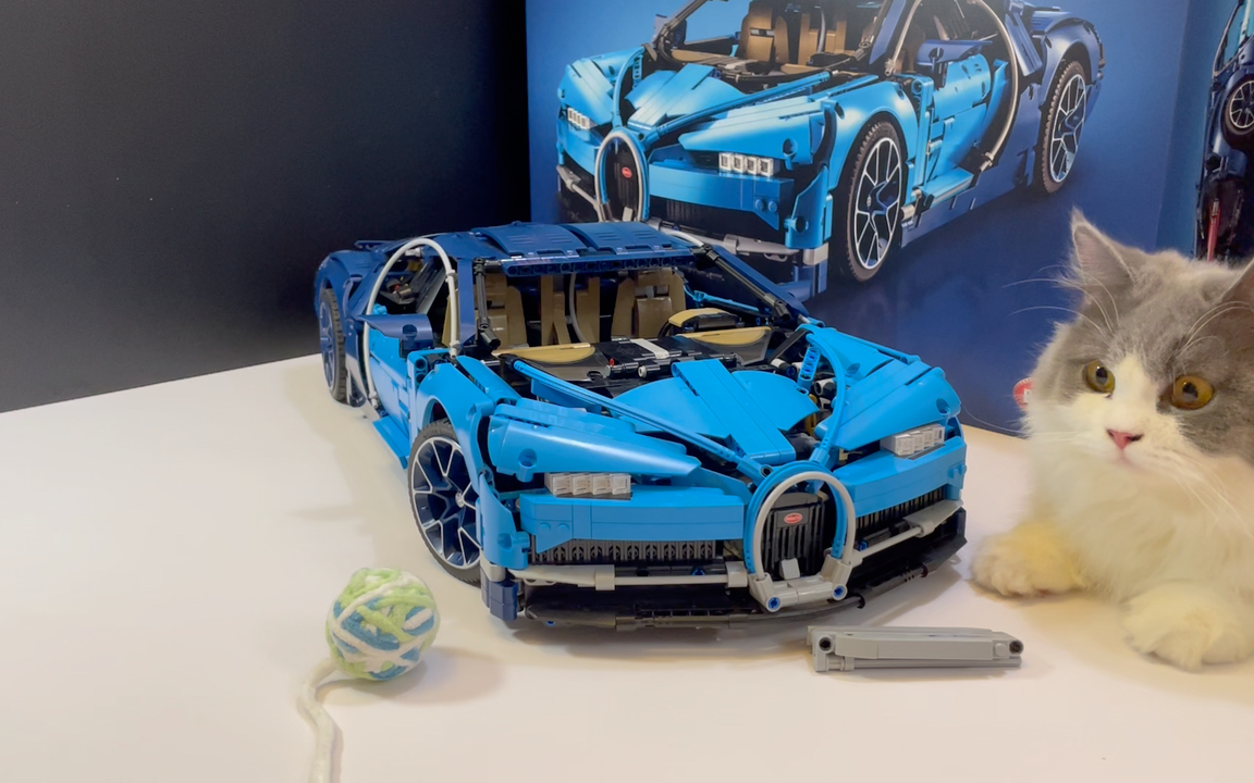 旗舰机械结构的创新者 乐高42083布加迪chiron评测