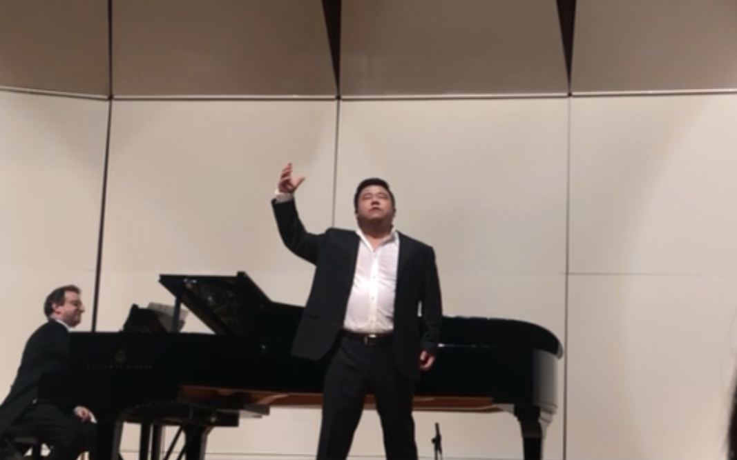 张喜秋今夜无人入睡返场表演星海音乐学院