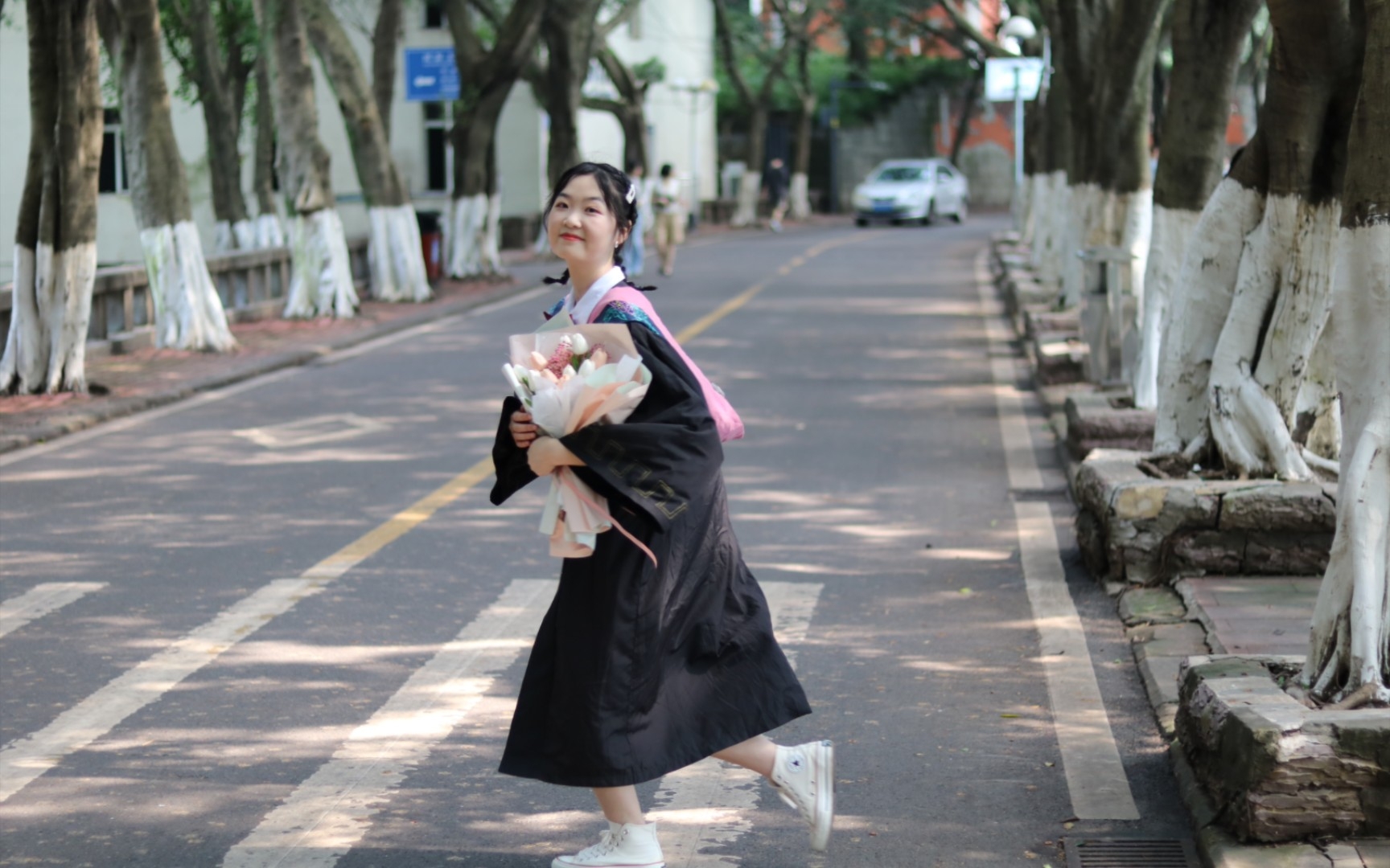 毕业照之单人合辑|重庆的夏天,再见啦纪念一下22岁大学毕业,自歌乐