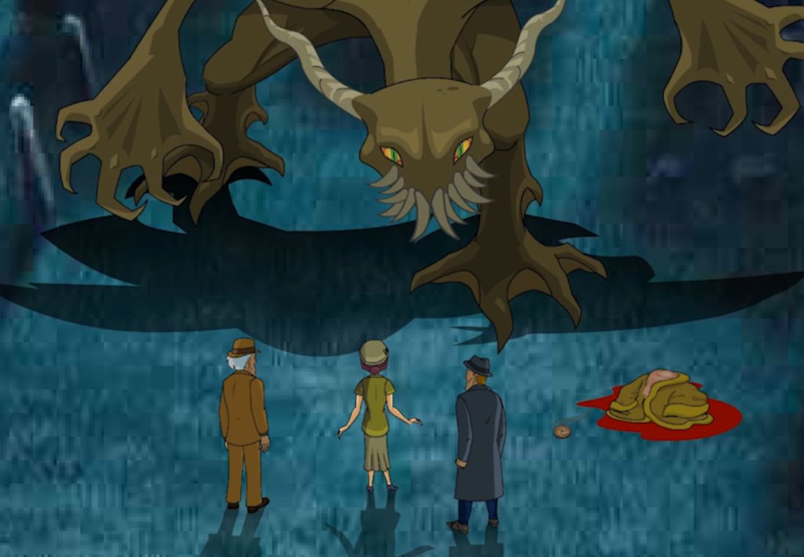 恐怖小游戏《米勒山庄》的最终结局!