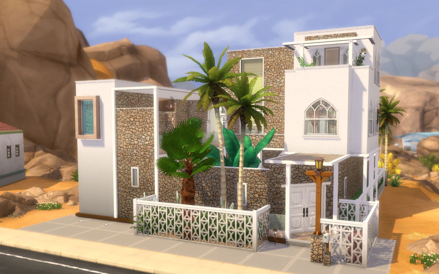 模拟人生4速建沙漠通透住宅nocc