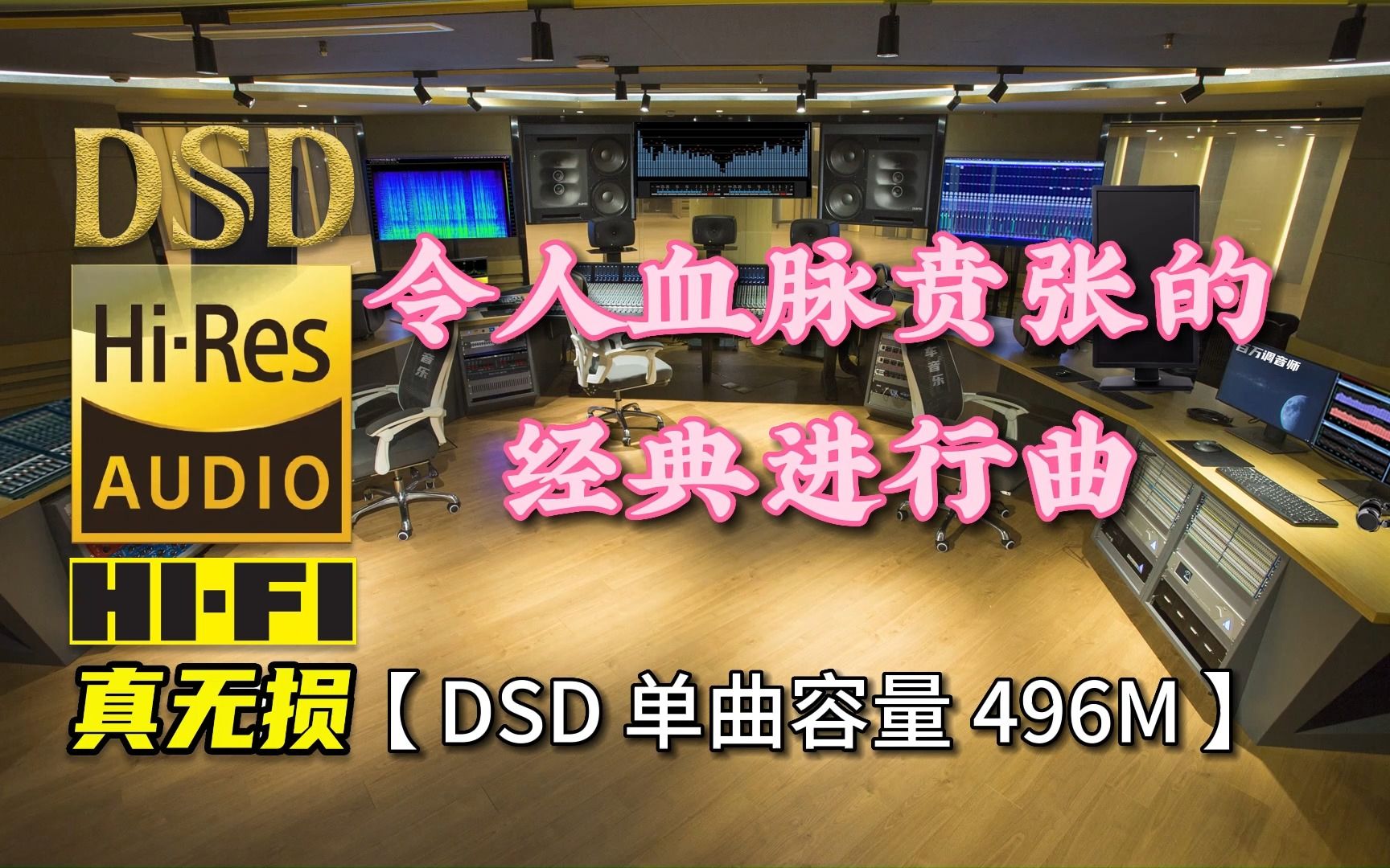 令人血脉贲张的经典进行曲,DSD完整版,单曲容量496M【30万首精选真正DSD无损HIFI音乐,百万调音师制作】哔哩哔哩bilibili