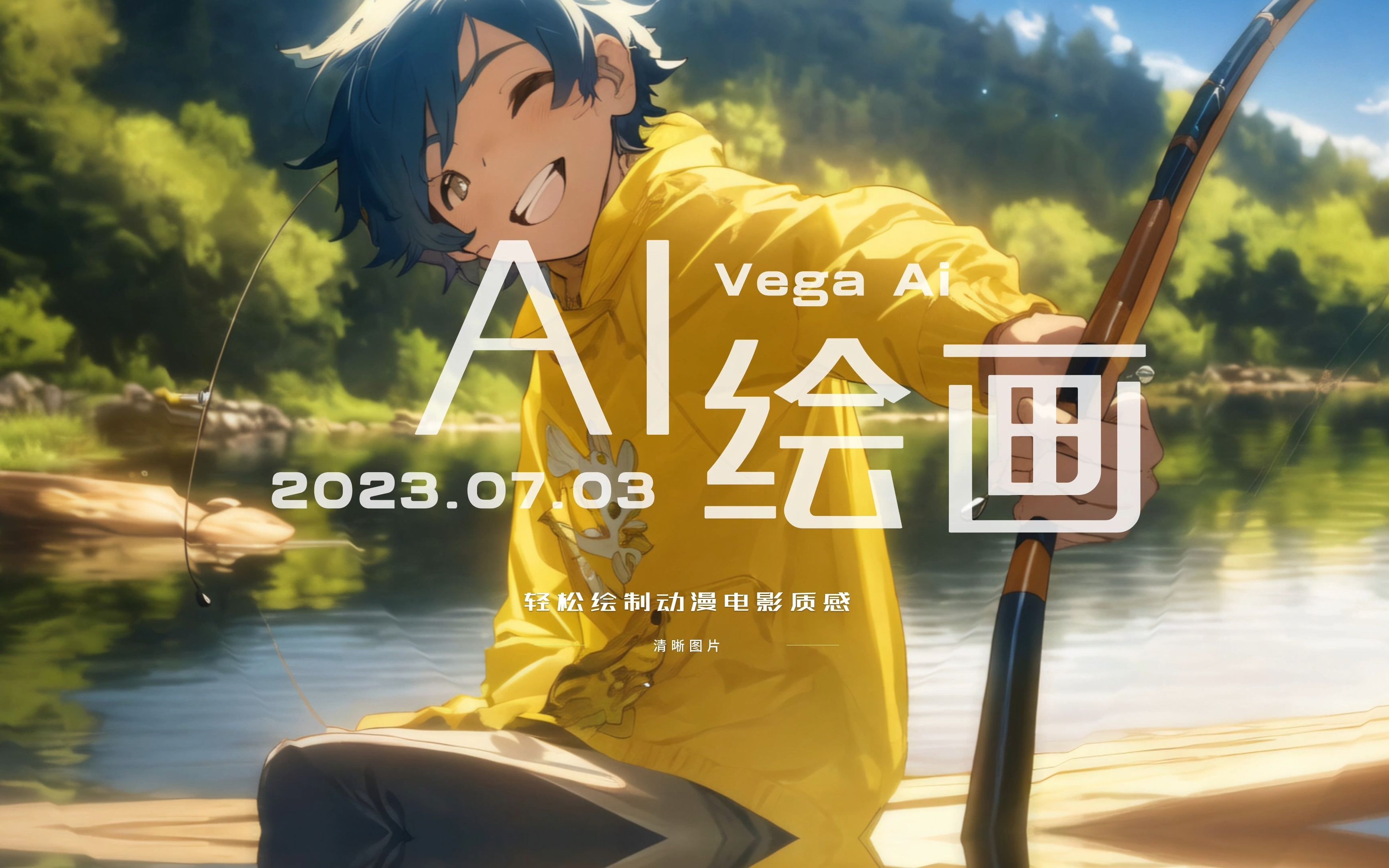 在Vega AI中,如何快捷调用文生图文案,生成效果好的画作!哔哩哔哩bilibili