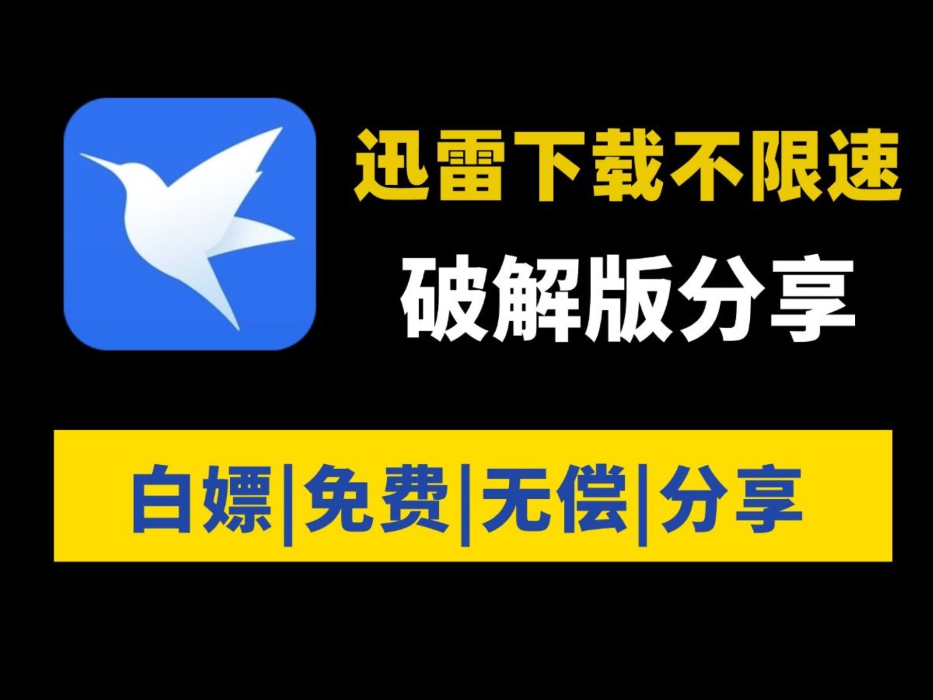 迅雷不限速最新版本,强势归来,依旧满速下载,完全免费!哔哩哔哩bilibili