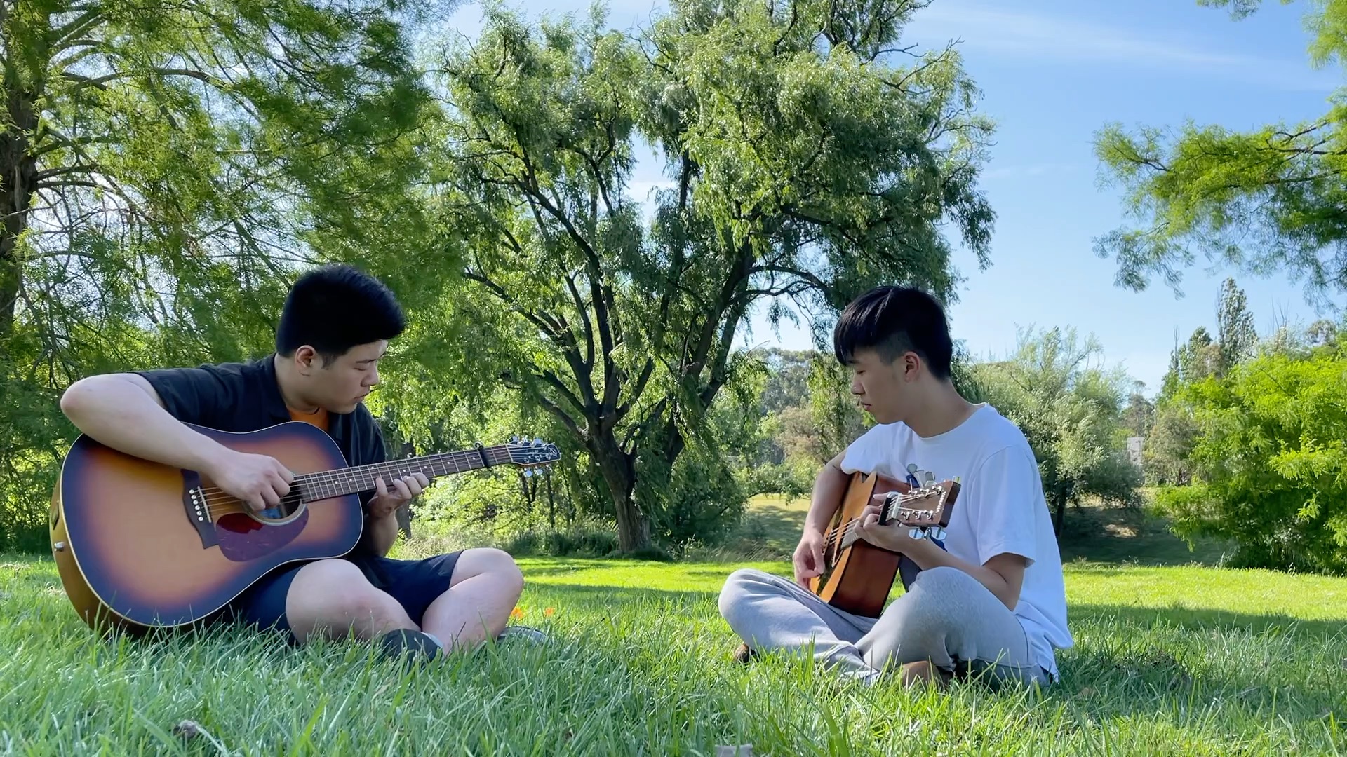 没听过的版本风向仪风见鸡吉他指弹合奏coverdepapepe