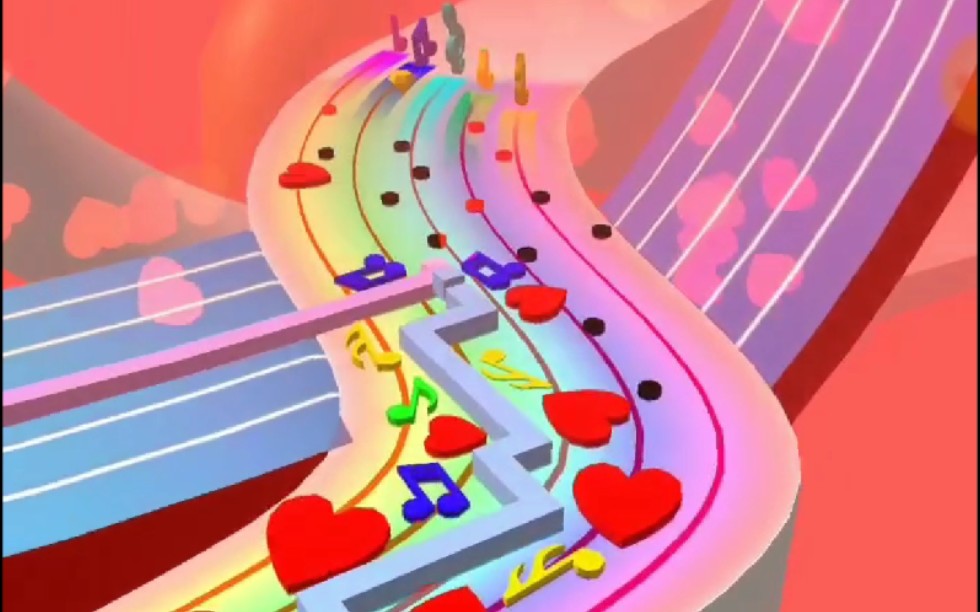 【跳舞的线】唯美新关卡-心动-完美通关