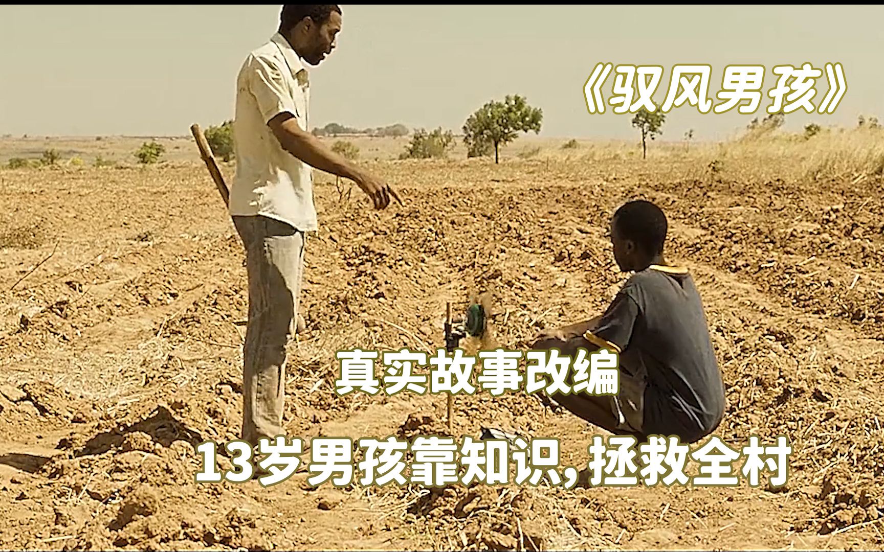 驭风男孩真实事件改编的高分励志片13岁男孩靠课本知识拯救了整个村庄