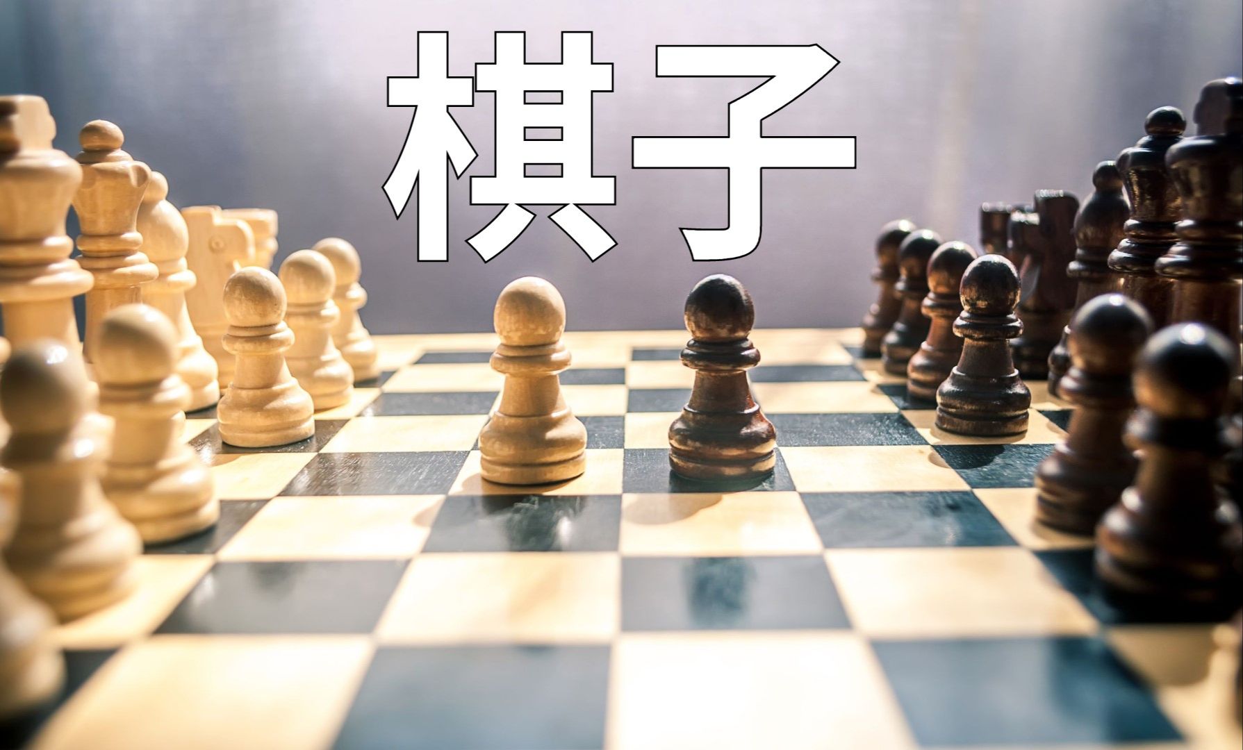 【国际象棋】棋子 1桌游棋牌热门视频