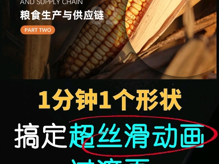 1分钟1个形状完成丝滑动画过渡页哔哩哔哩bilibili