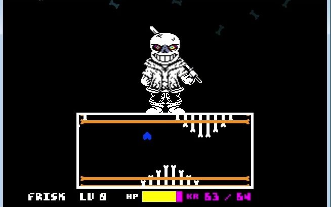 Undertale Hardmode Sans Fight By Panthervention Phase No Heal